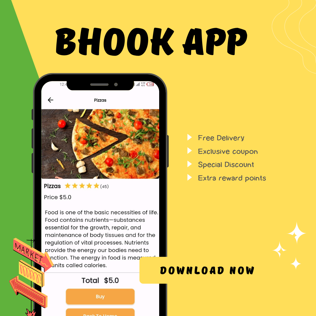 Bhook Food Delivery App